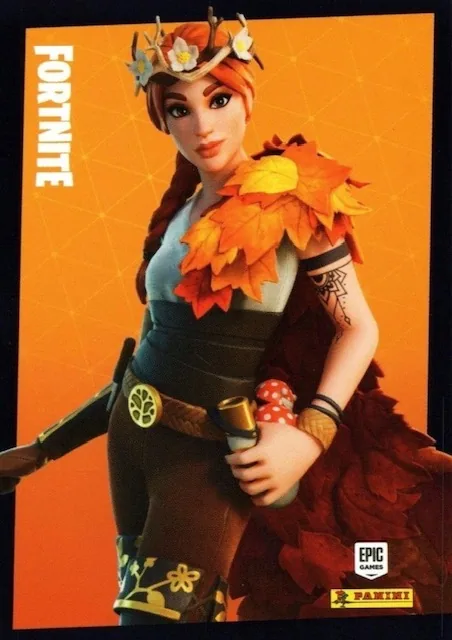 The Autumn Queen Panini Fortnite trading card front