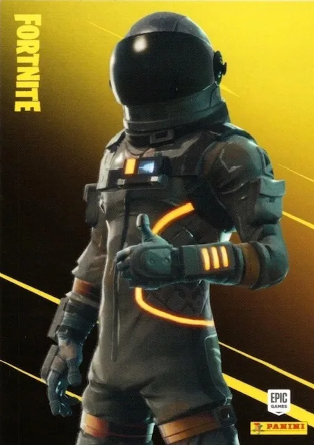 Dark Voyager Panini Fortnite trading card front