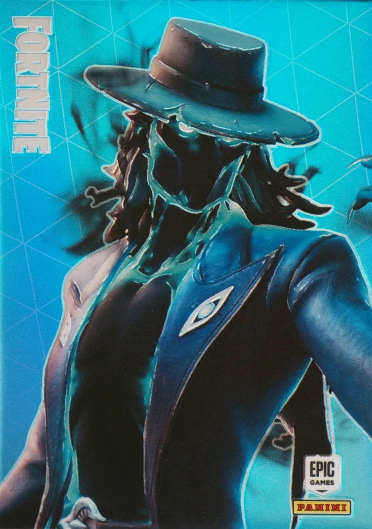 Deadeye Panini Fortnite trading card front