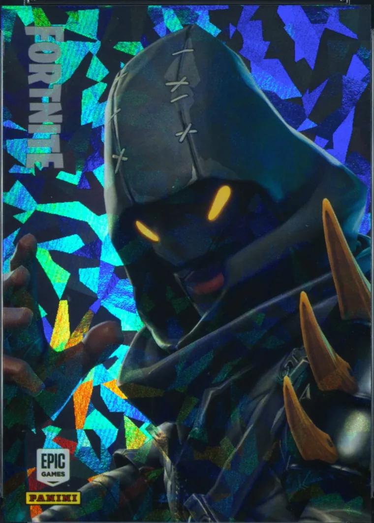 Cloaked Star Panini Fortnite trading card front