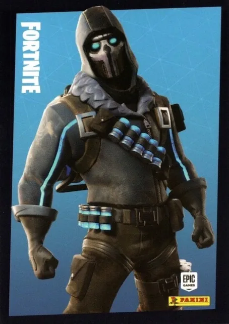 Vulture Panini Fortnite trading card front