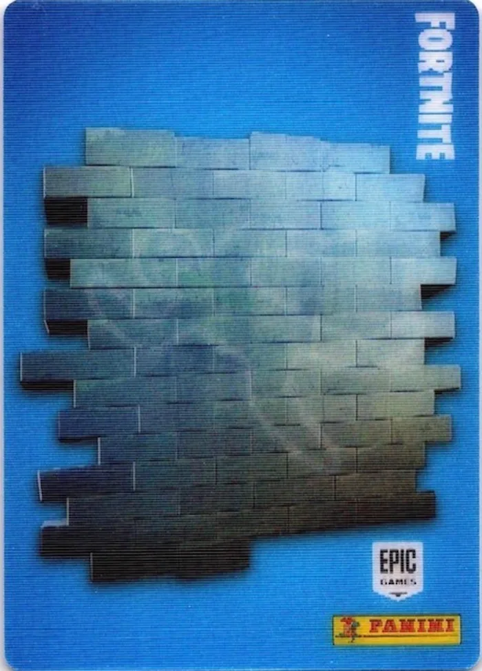 Chalk Outline Panini Fortnite trading card front