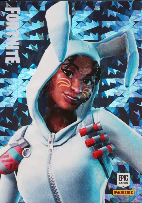 Bunny Brawler Panini Fortnite trading card front