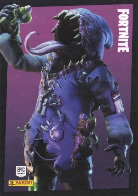 Big Mouth Panini Fortnite trading card front