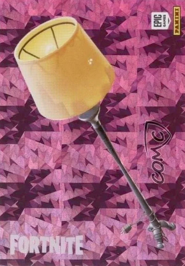 Lamp Panini Fortnite trading card front