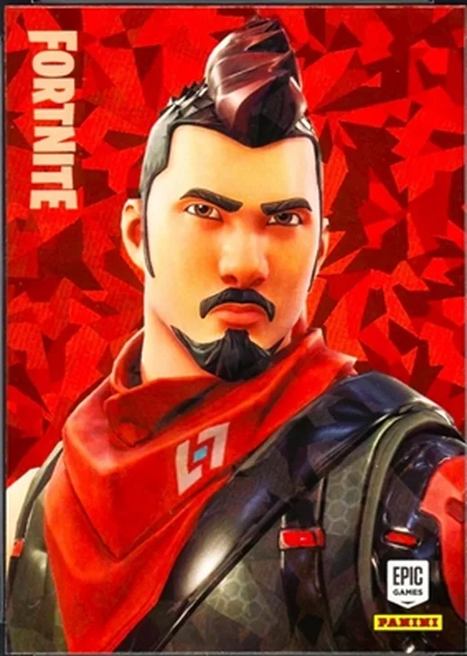 Midnight Ops Panini Fortnite trading card front