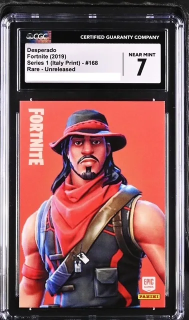 Desperado #168 — Series 1 Italy Print (Unreleased) prototype card front