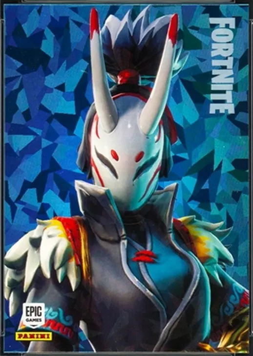 Nara Panini Fortnite trading card front