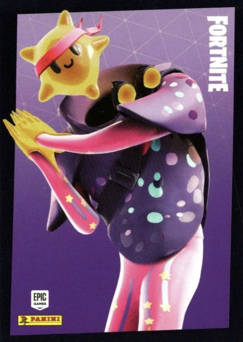 Slumber Ninja Panini Fortnite trading card front