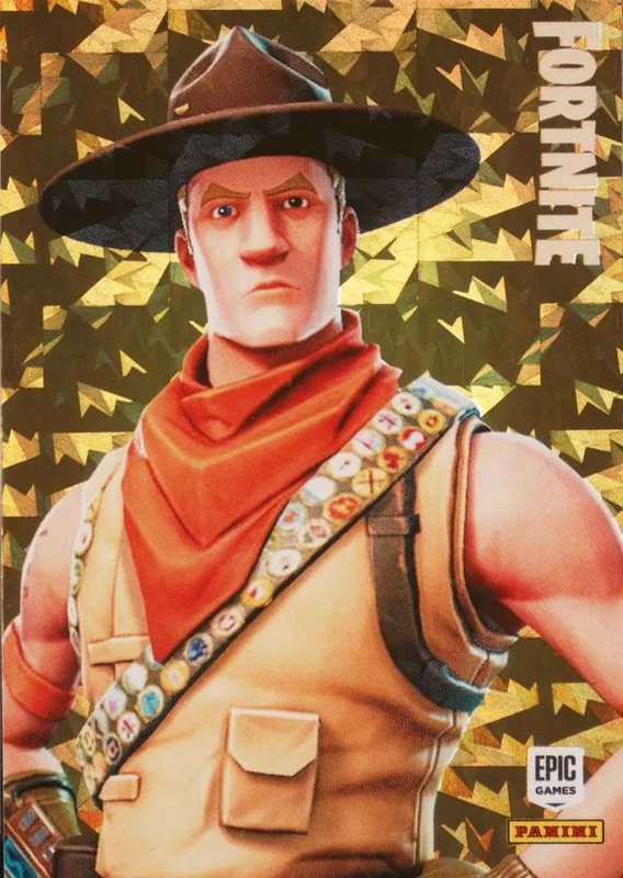 Sash Sargeant Panini Fortnite trading card front