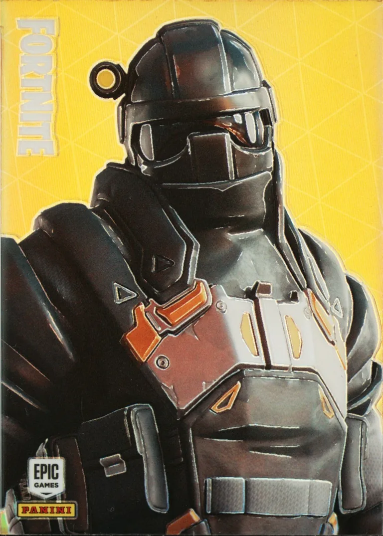 Sledge Panini Fortnite trading card front