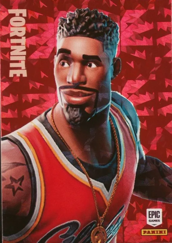 Jumpshot Panini Fortnite trading card front