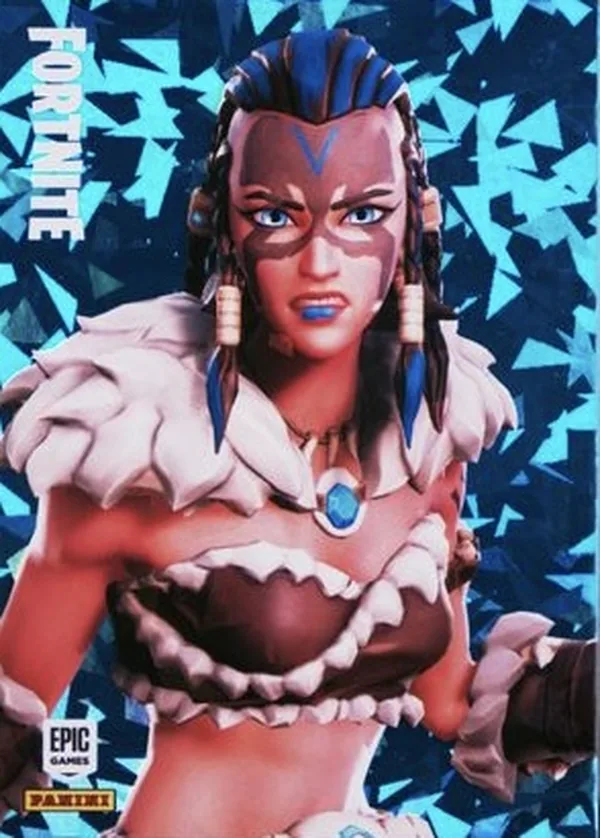 Fyra Panini Fortnite trading card front