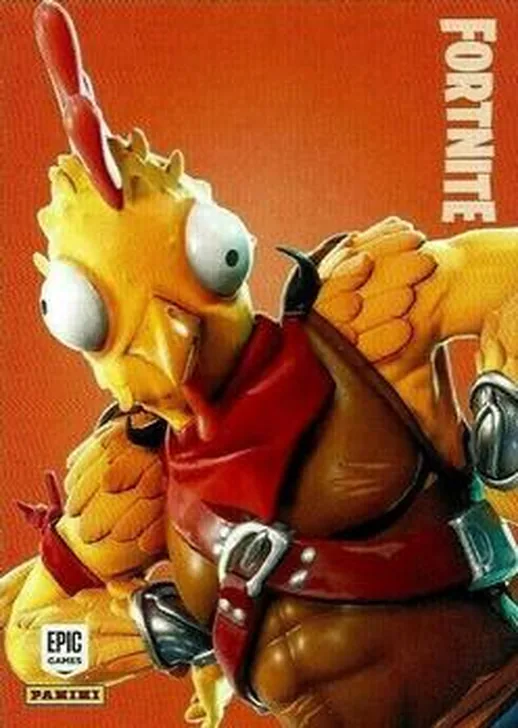 Tender Defender Panini Fortnite trading card