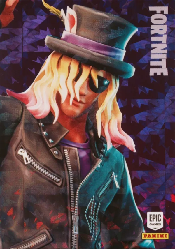 Stage Slayer Panini Fortnite trading card front