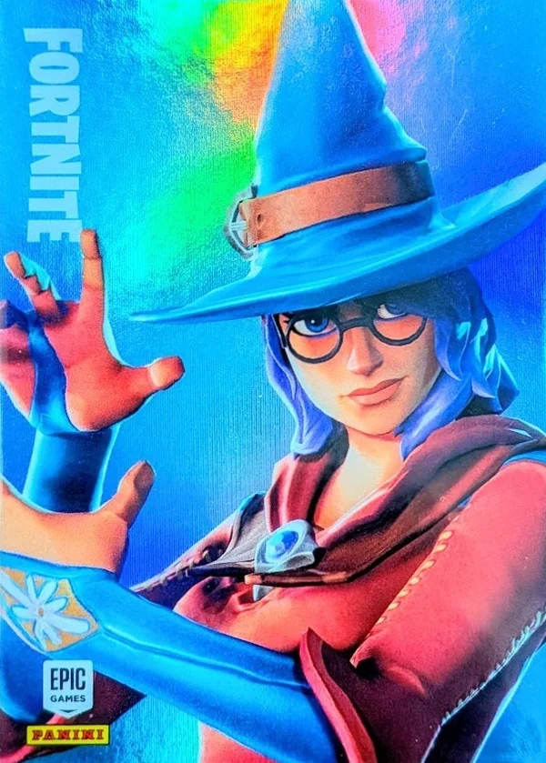 Elmira Panini Fortnite trading card front