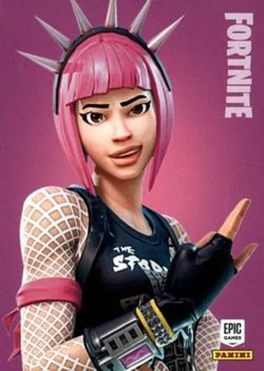 Power Chord Panini Fortnite trading card