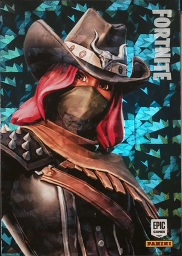 Calamity Panini Fortnite trading card front