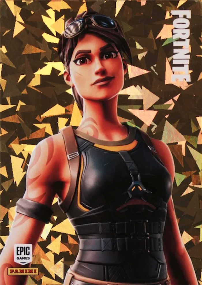 Desert Dominator Panini Fortnite trading card front