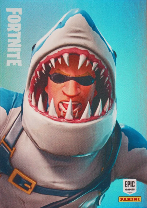 Chomp Sr. Panini Fortnite trading card front