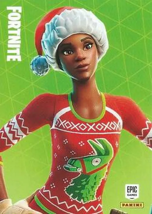 Holly Jammer Panini Fortnite trading card