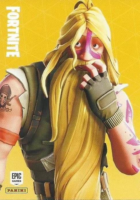 Bunker Jonesy Panini Fortnite trading card