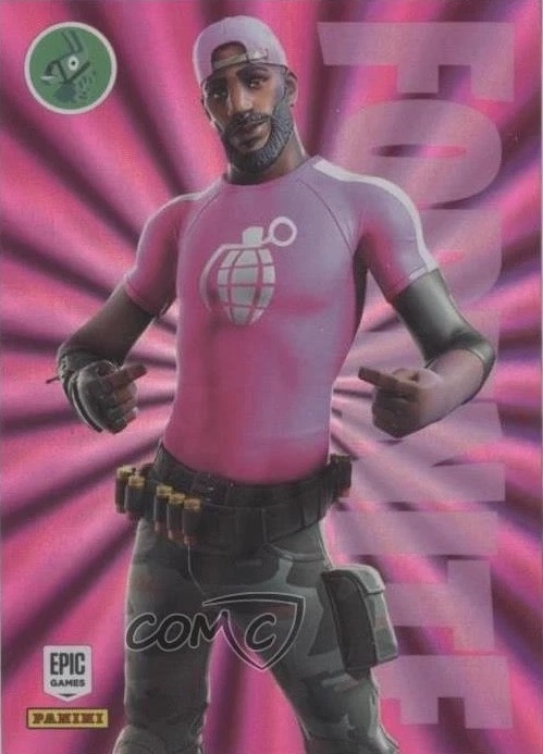 2021 Panini Fortnite Series 3 #14 LT. Logo