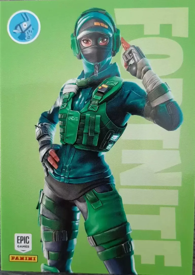 Instinct Panini Fortnite trading card front