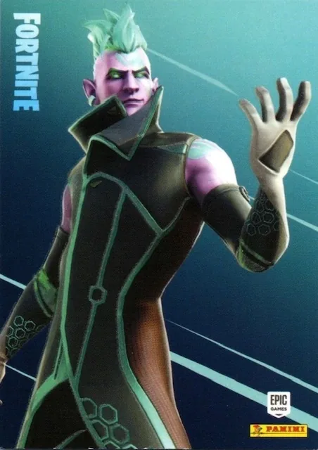 Vector Panini Fortnite trading card front