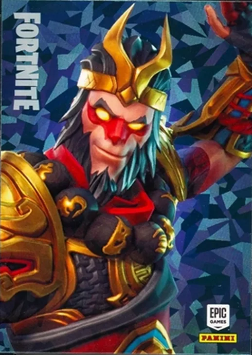 2019 Panini Fortnite Series 1 Wukong USA Crystal Shard card