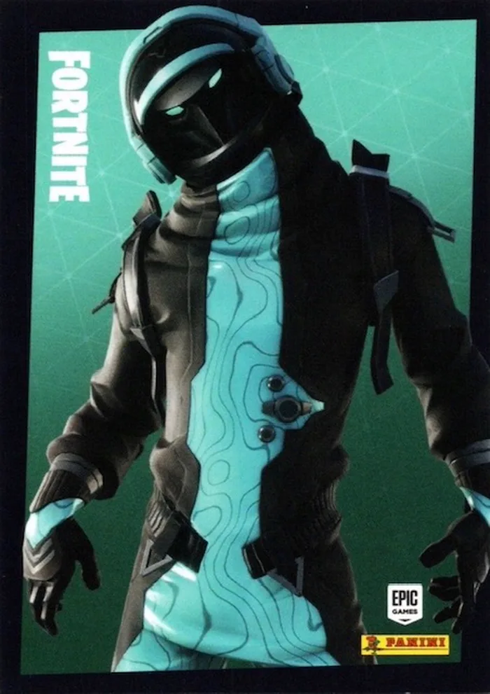 Eternal Voyager (Explorer, Cerulean) Panini Fortnite trading card front