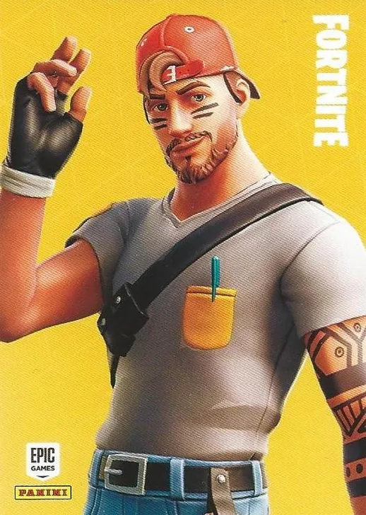 Guild Panini Fortnite trading card