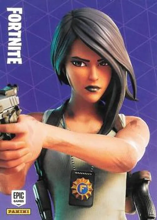 Flatfoot Panini Fortnite trading card