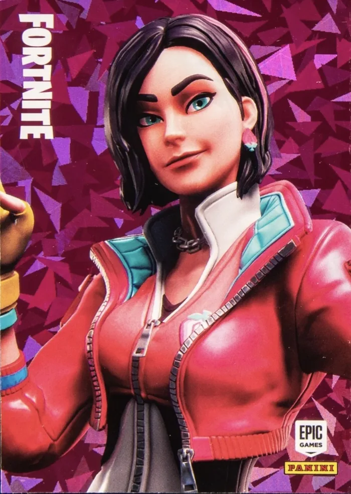 Rox Panini Fortnite trading card front