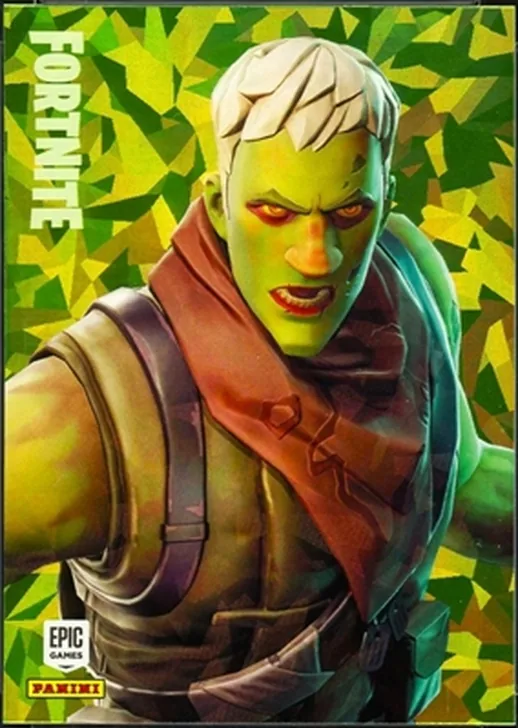 Brainiac Panini Fortnite trading card front