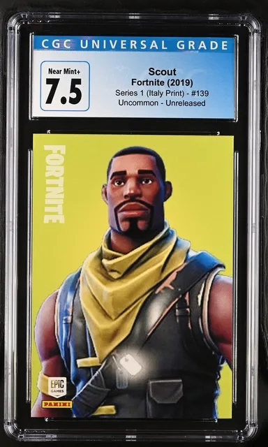 Scout #139 — Series 1 Italy Print (Unreleased) prototype card front