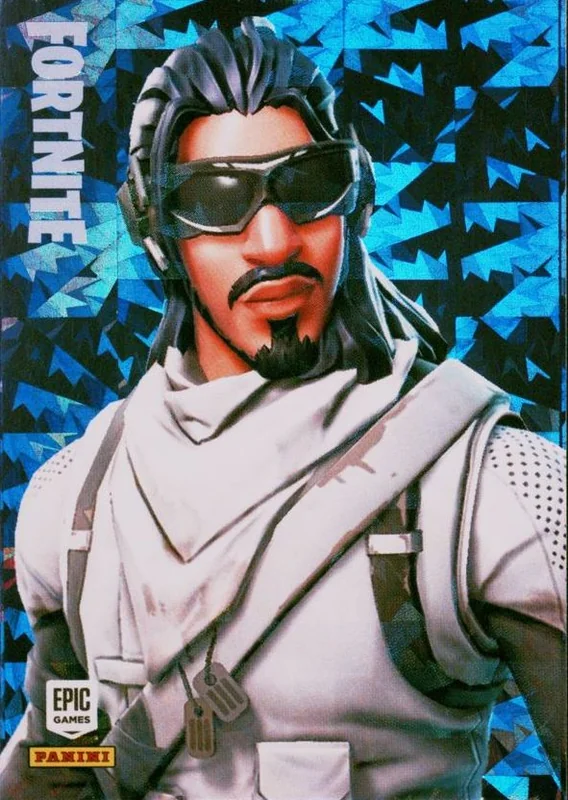 Absolute Zero Panini Fortnite trading card front