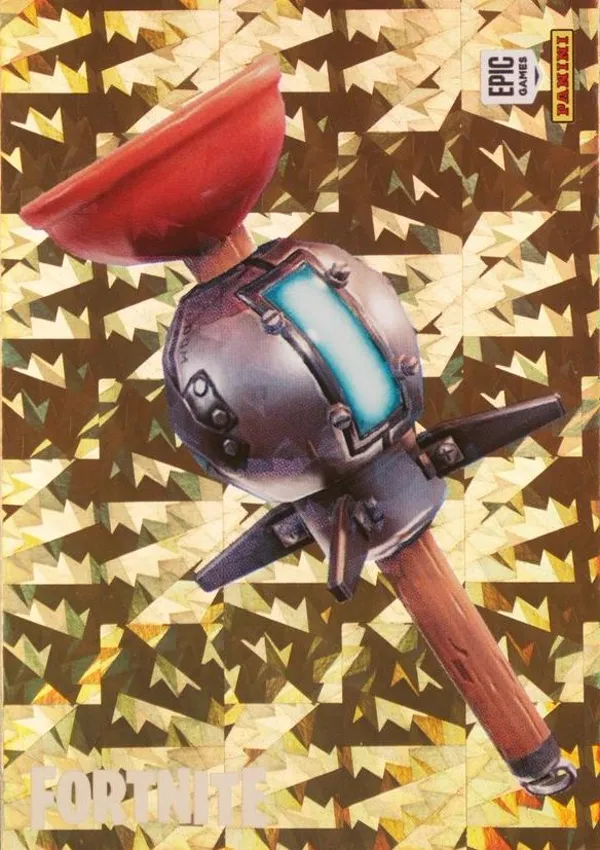 Clinger Panini Fortnite trading card front