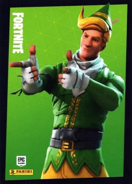 Codename E.L.F. Panini Fortnite trading card front
