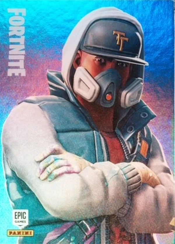 Abstrakt Panini Fortnite trading card front