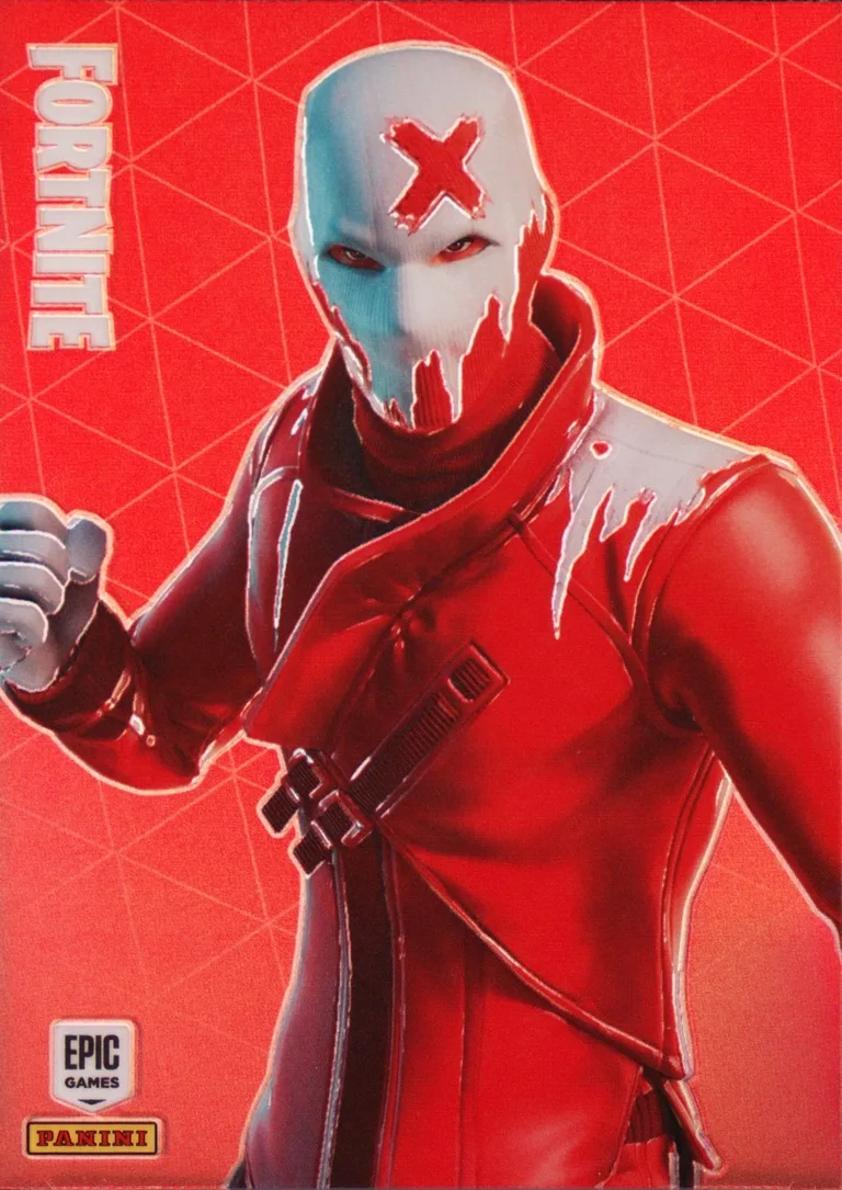 EX Panini Fortnite trading card front