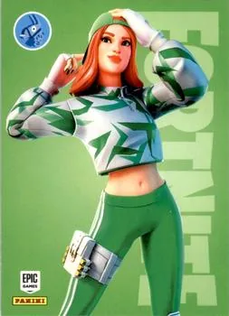 Chance Panini Fortnite trading card front