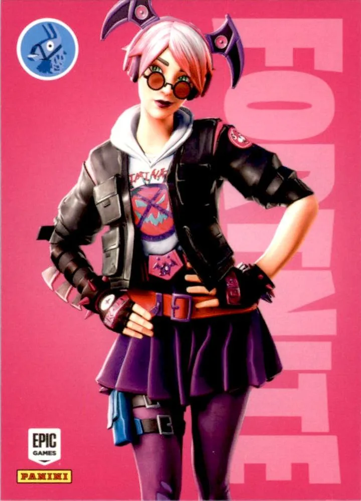 Callisto Panini Fortnite trading card front