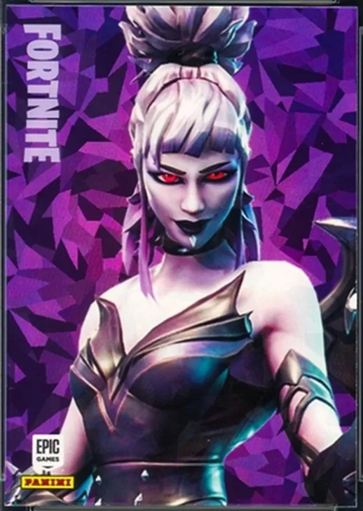 Dusk Panini Fortnite trading card front