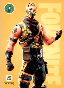 Snakepit Panini Fortnite trading card front