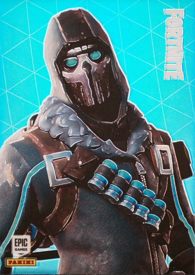 Vulture Panini Fortnite trading card front