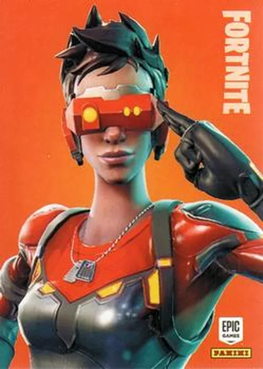 Cipher Panini Fortnite trading card