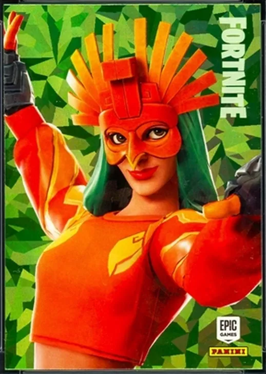 Sunbird Panini Fortnite trading card front