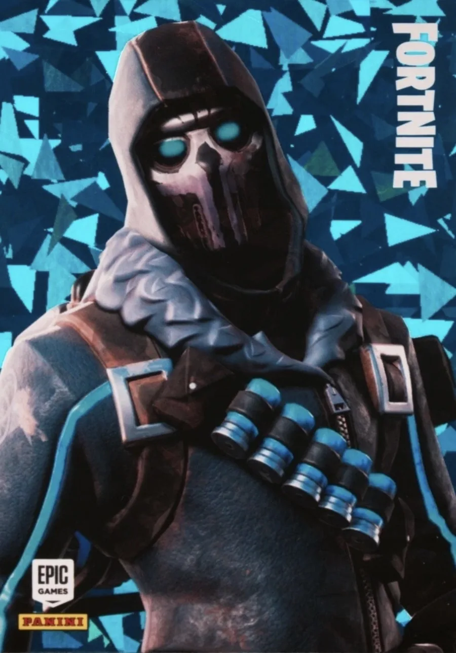 Vulture Panini Fortnite trading card front