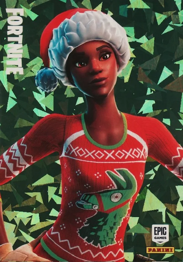 Holly Jammer Panini Fortnite trading card front